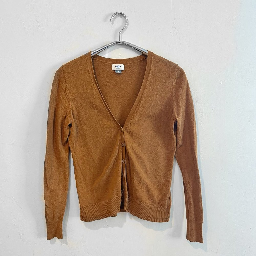 Classic Camel Lightweight Cardigan